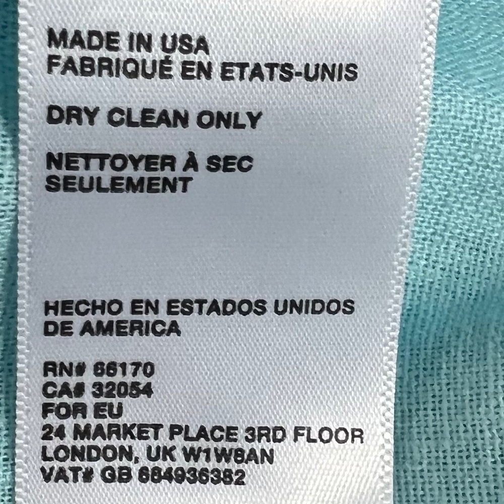 UO urban renewal blue linen pants - Picture 6 of 6